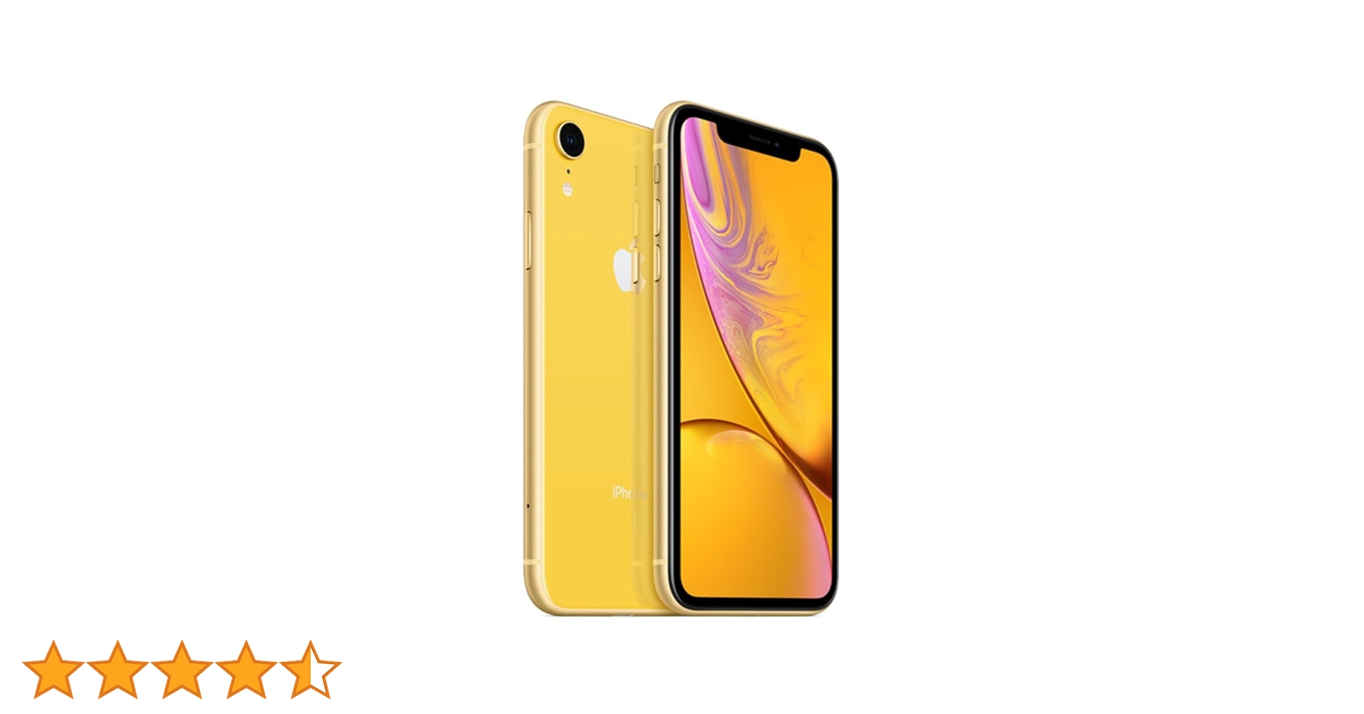 Apple iPhoneXR イエロー 128GB Apple iPhone XR, 128GB, Yellow - Fully Unlocked (Renewed) : Amazon
